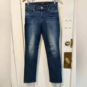 Lucky Brand Dark Blue Straight Leg Jeans